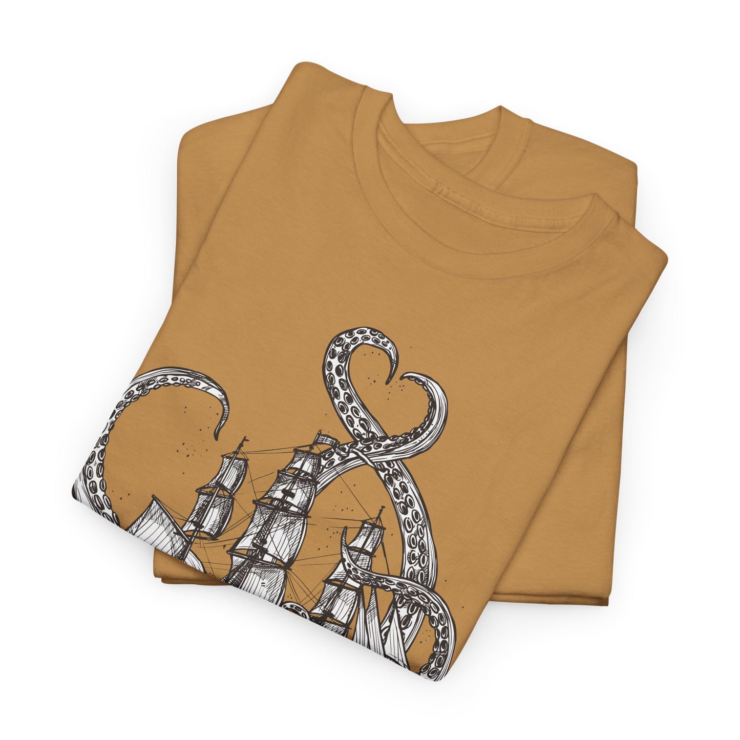 Release The Kraken T-Shirt - Political Ship & Kraken Tee