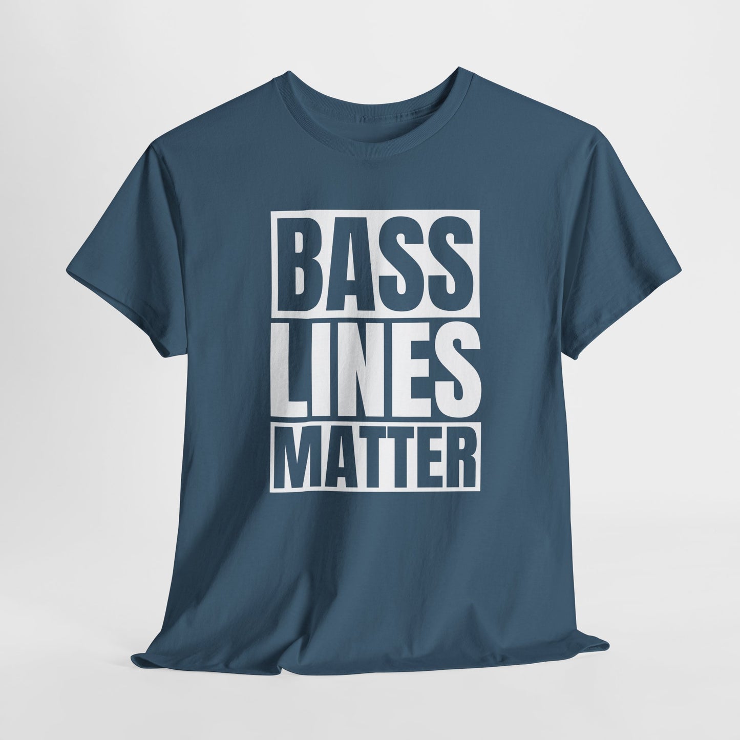 Bass Lines Matter T-Shirt - Music Design