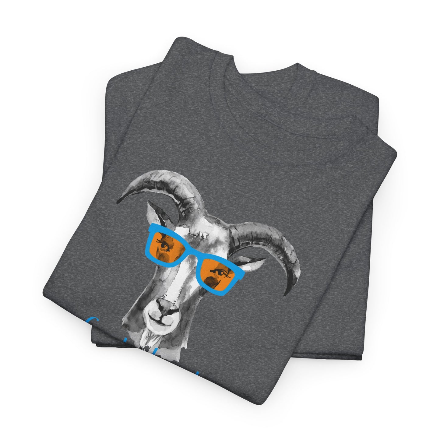 Goat Ahead Make My Day T-Shirt - Hipster Pun Tee