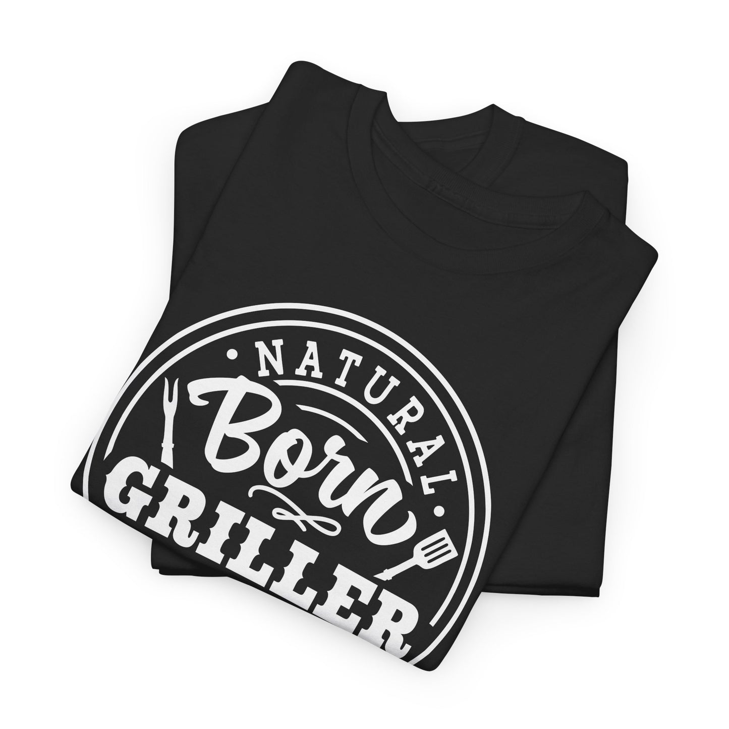 Natural Born Griller BBQ Dad Tee
