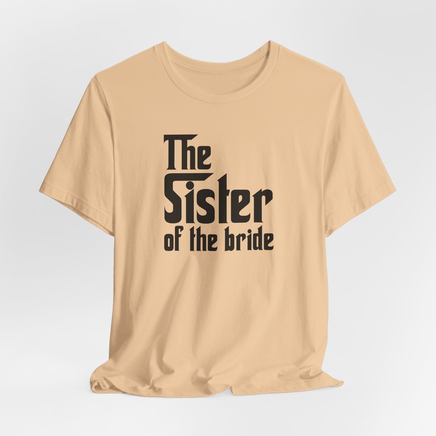 Mafia Wedding T-Shirt For Sister Of The Bride TShirt For Bachelorette Theme Party