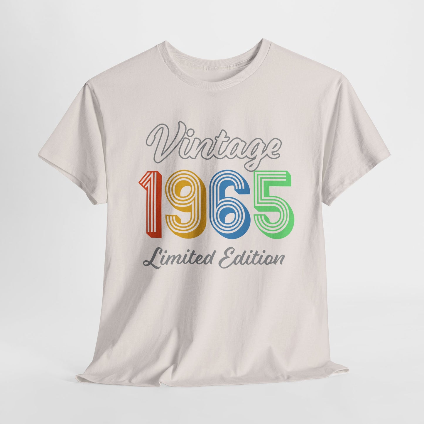 Vintage 1965 T-Shirt For Limited Edition TShirt For Class Reunion T Shirt For Birthday Shirt For Birthday Gift For Graduation TShirt