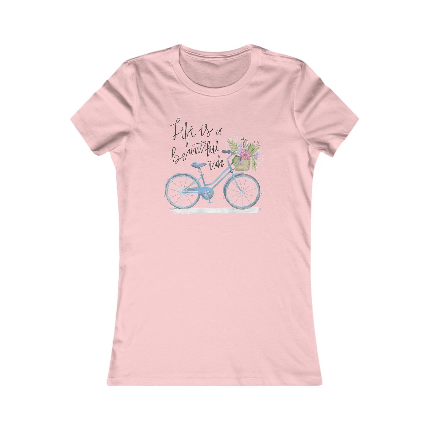 Life Is A Beautiful Ride T-Shirt - Bicycle Bliss Tee