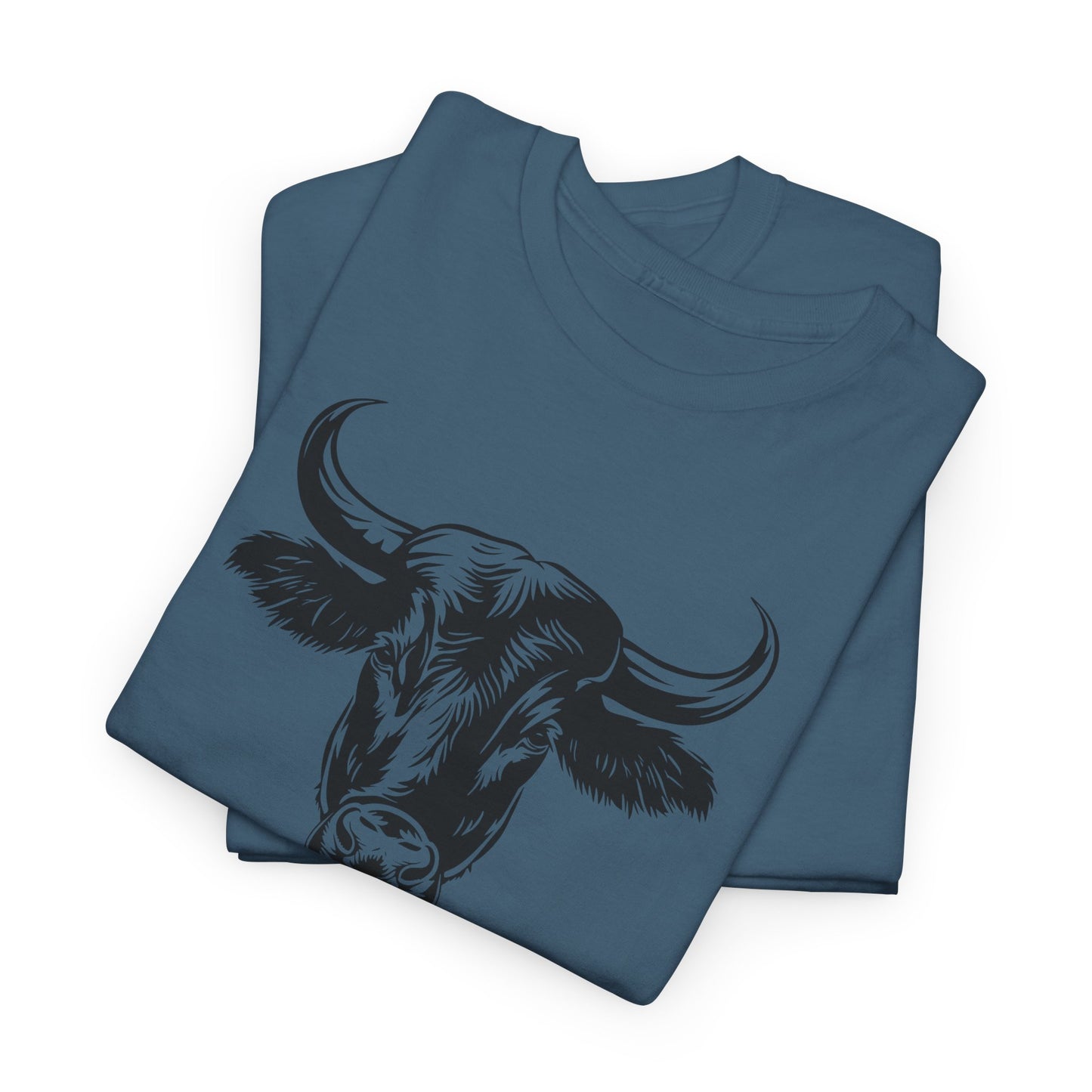 Bull Head Graphic T-Shirt - Bull Shirt Pun