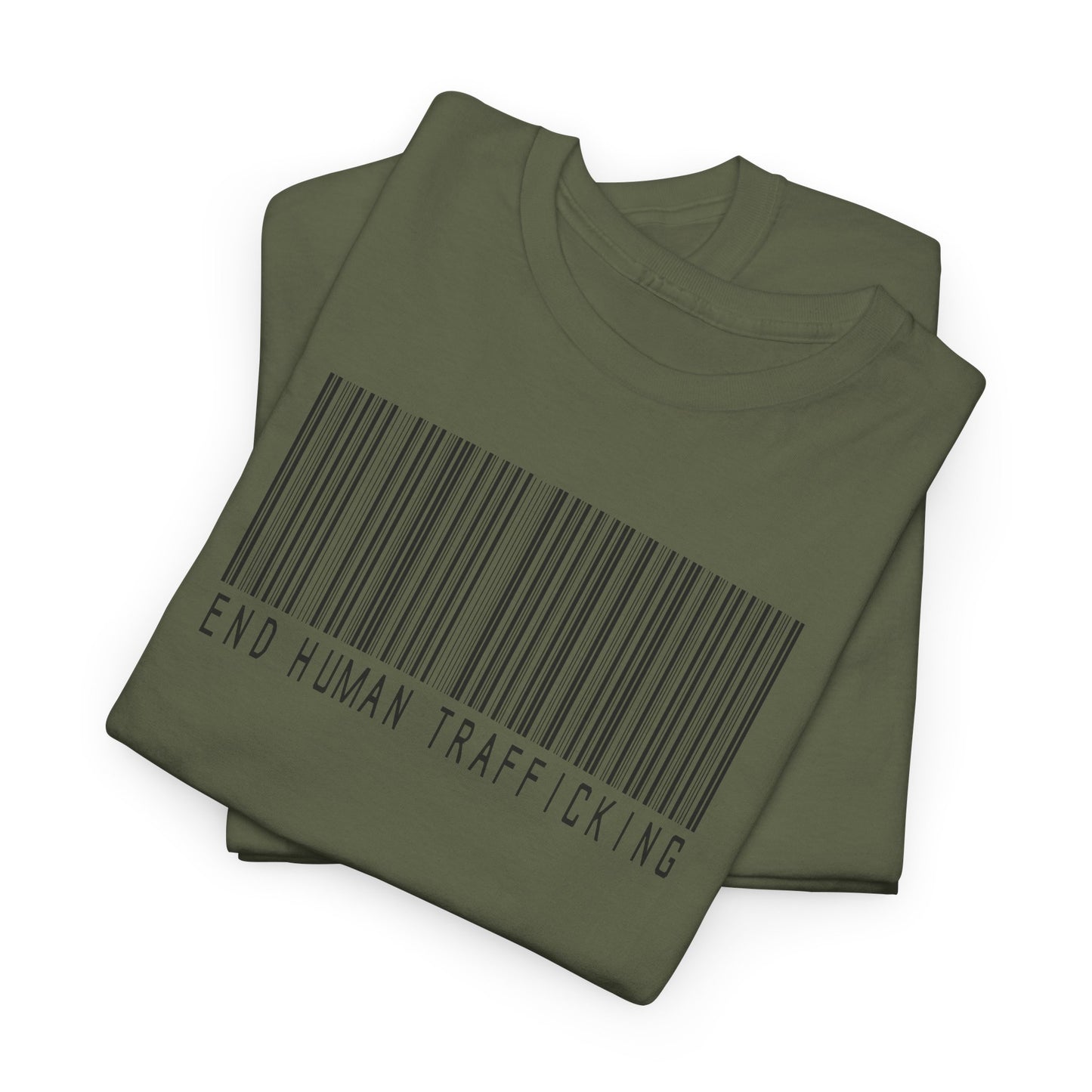 End Human Trafficking Barcode T-Shirt
