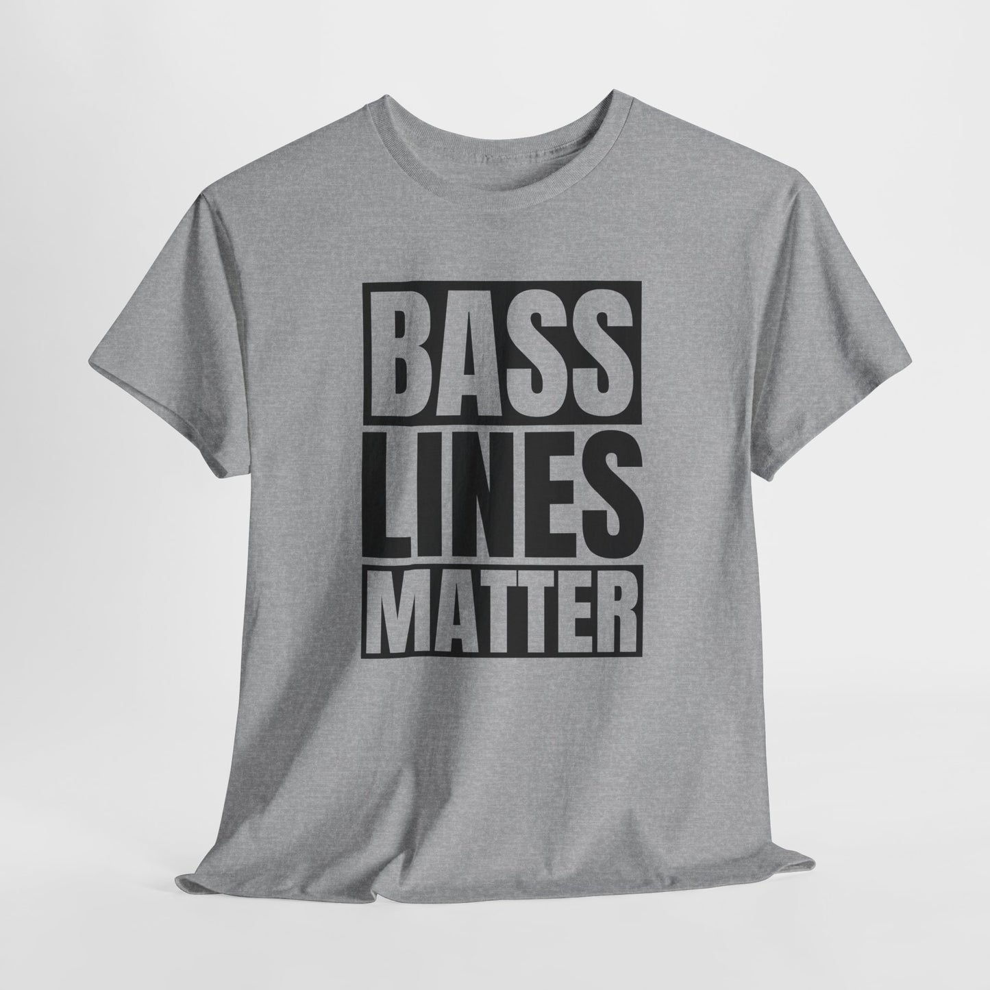 Bass Lines Matter T-Shirt - Music Design