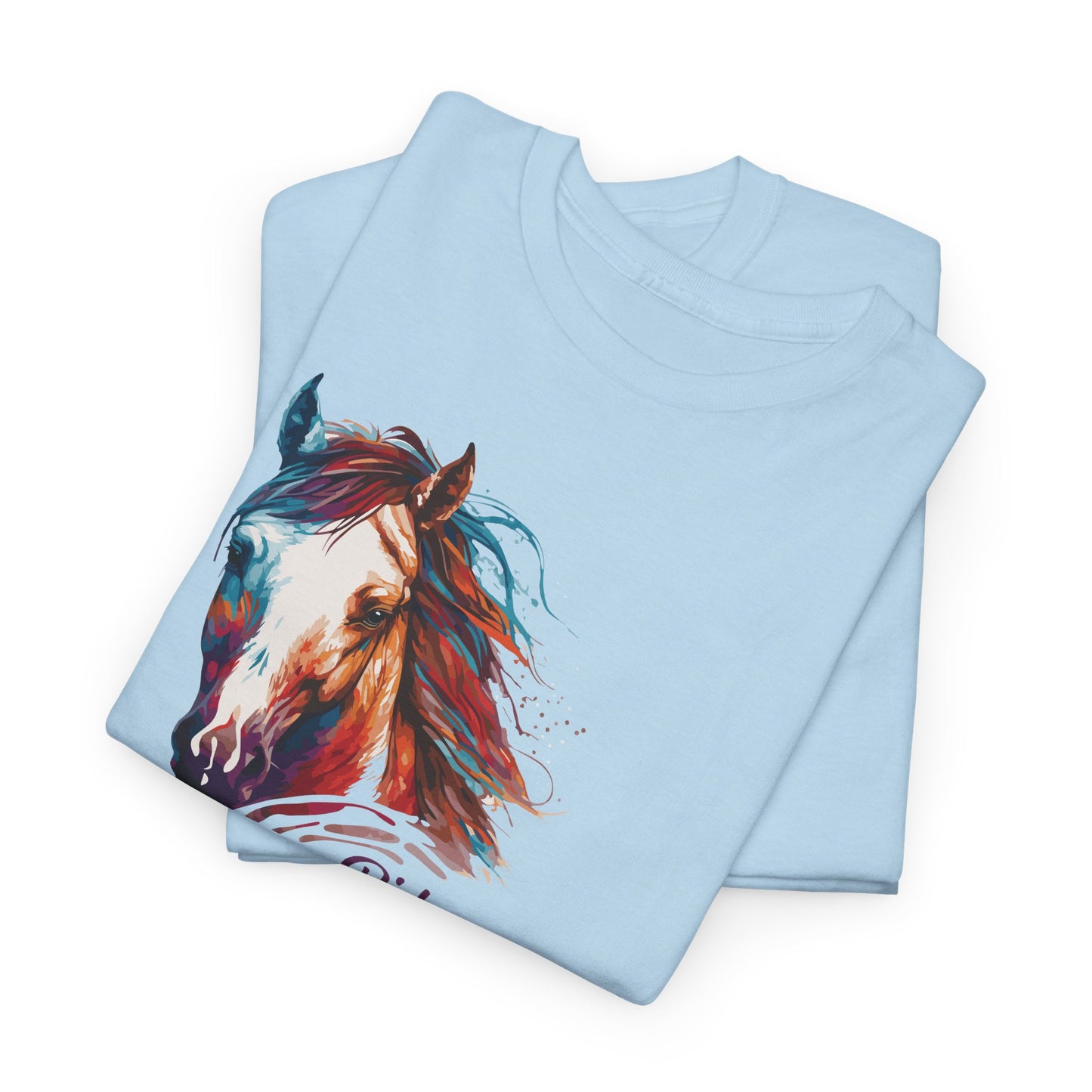 Ride More Worry Less T-Shirt - Horse Vibe Tee