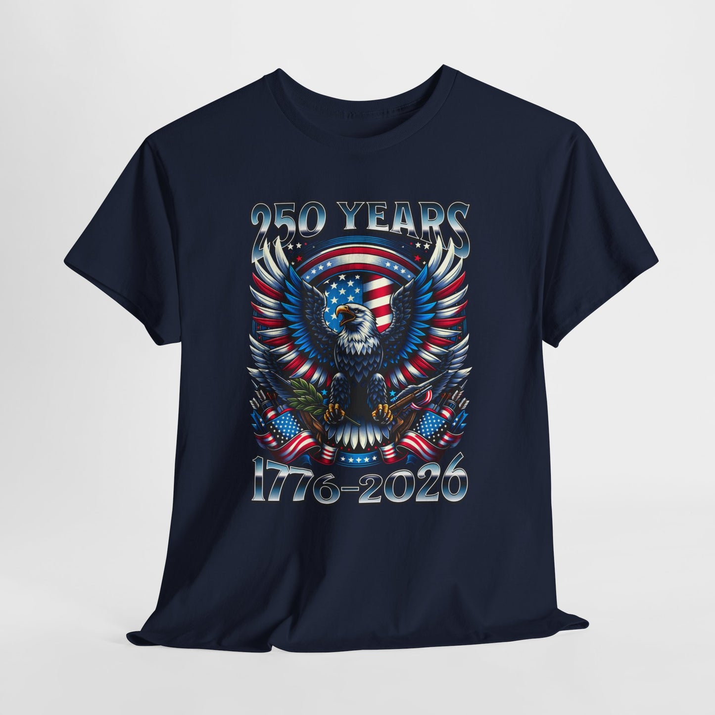 Patriotic Eagle T-Shirt - Celebrate 250 Years Tee