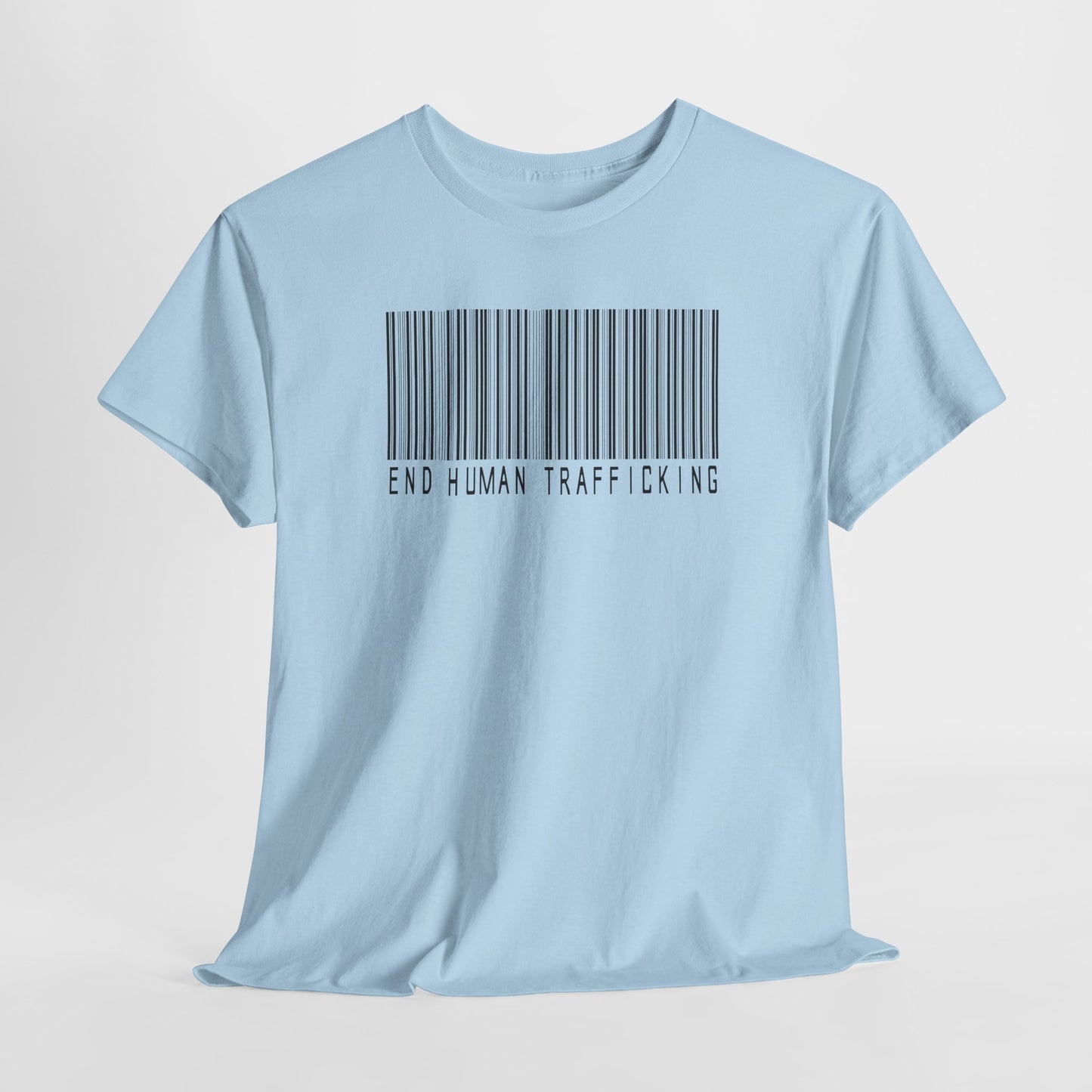 End Human Trafficking Barcode T-Shirt