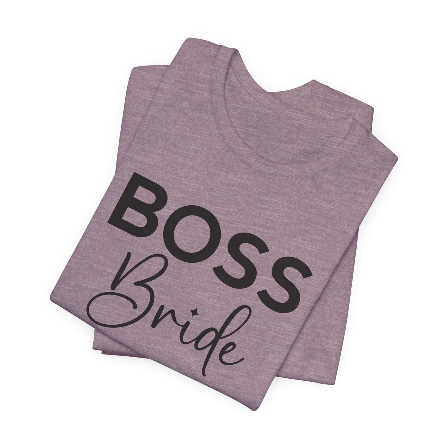 Boss Bride T-Shirt For Bachelorette Party T Shirt For Bridal Team TShirt