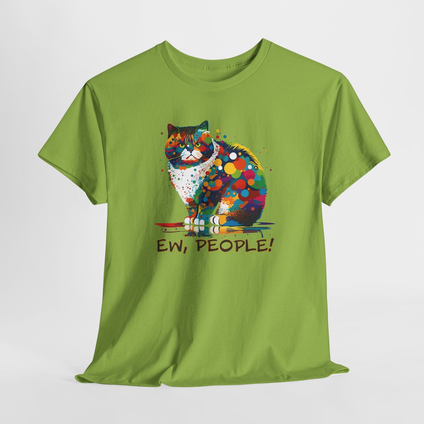Ew People Cat T-Shirt - Funny Feline Tee