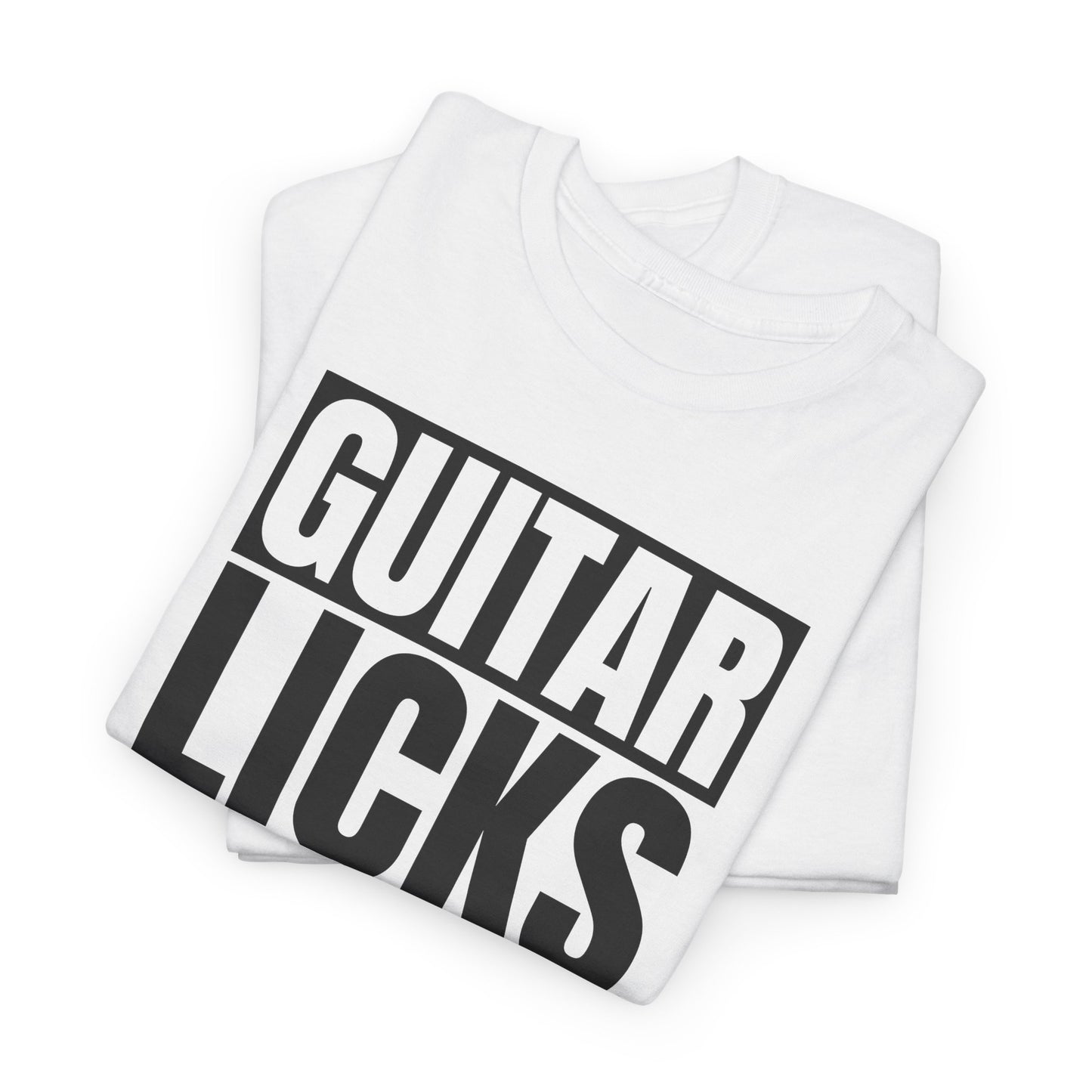 Guitar Licks Matter T-Shirt - Riff Edge Design