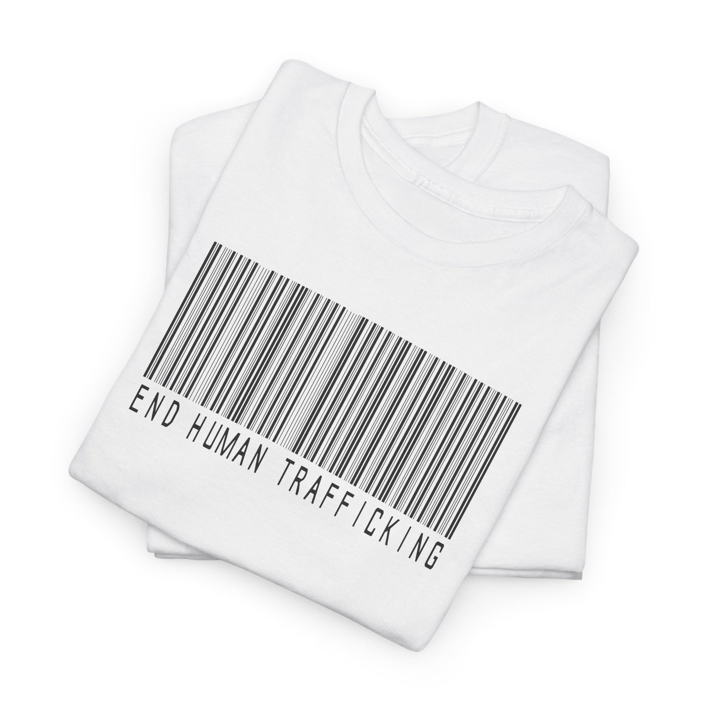 End Human Trafficking Barcode T-Shirt