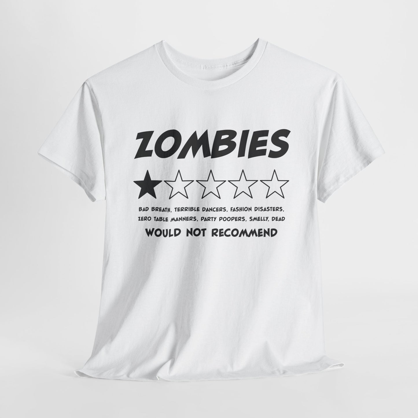 Zombie One Star Rating Tee