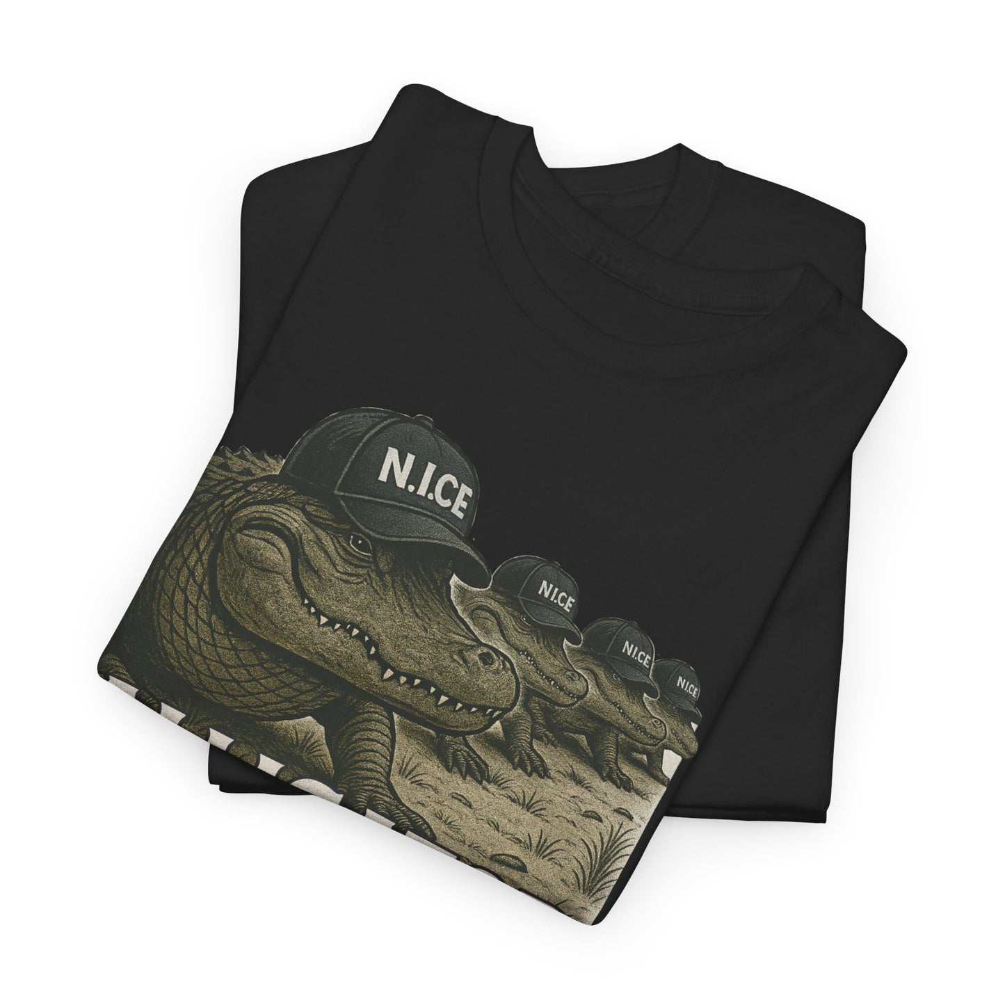 Alligator Alcatraz Crocodilian Enforcement T-Shirt