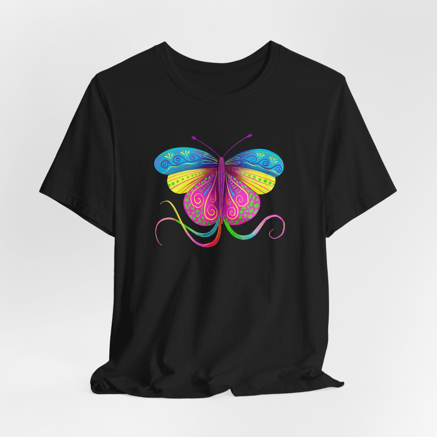 Butterfly Mexican Folk Art Tee