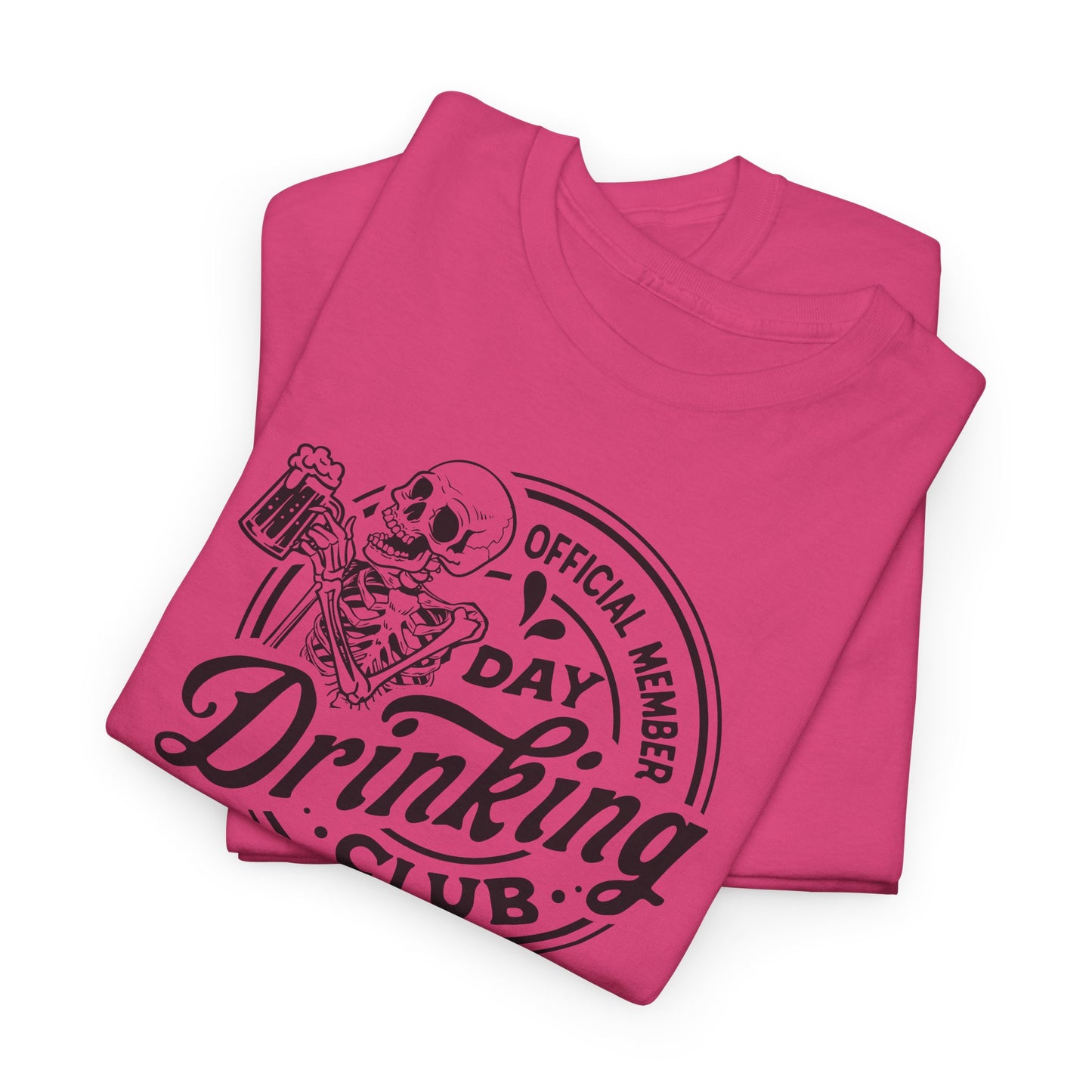 Day Drinking Skeleton T-Shirt - Snarky Graphic