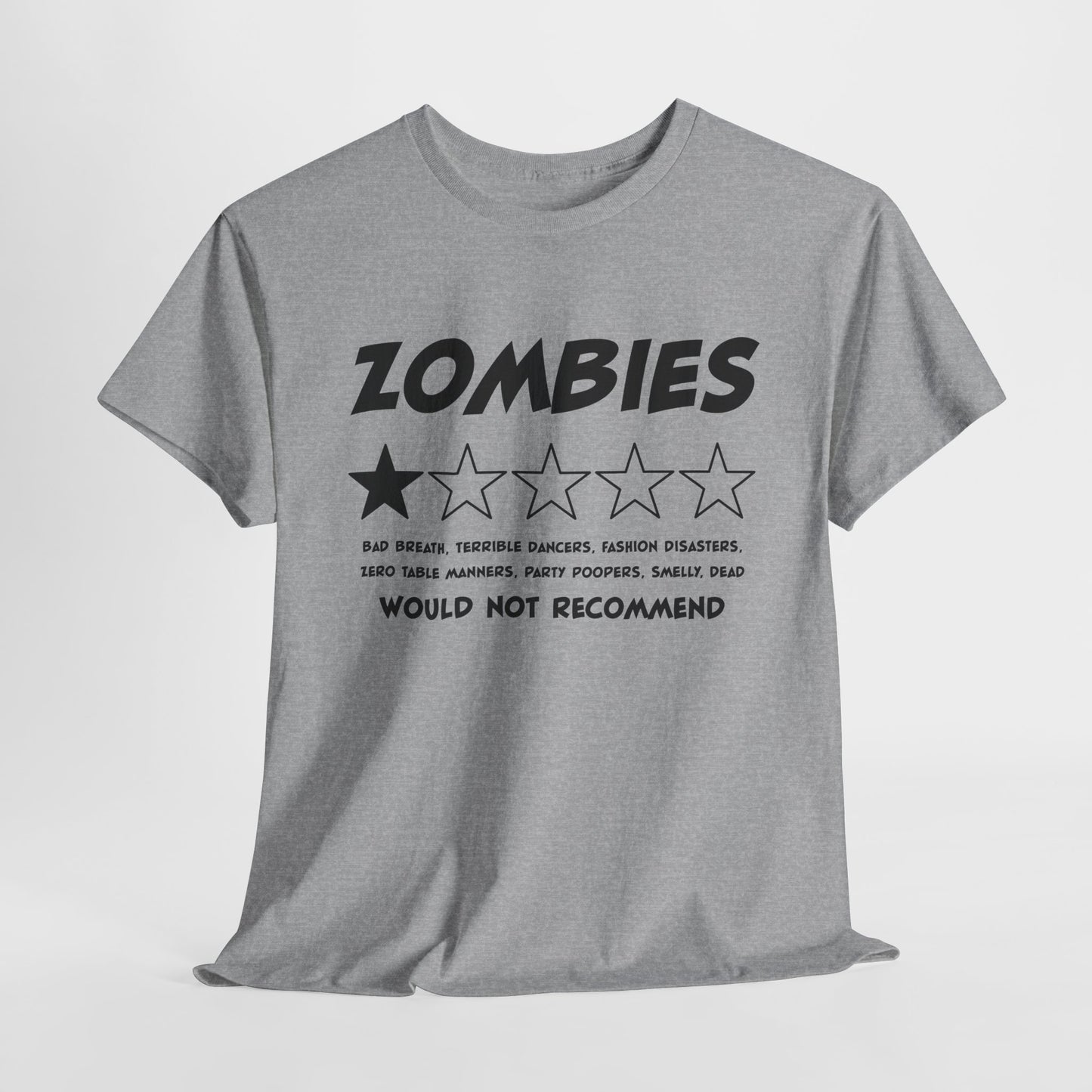 Zombie One Star Rating Tee