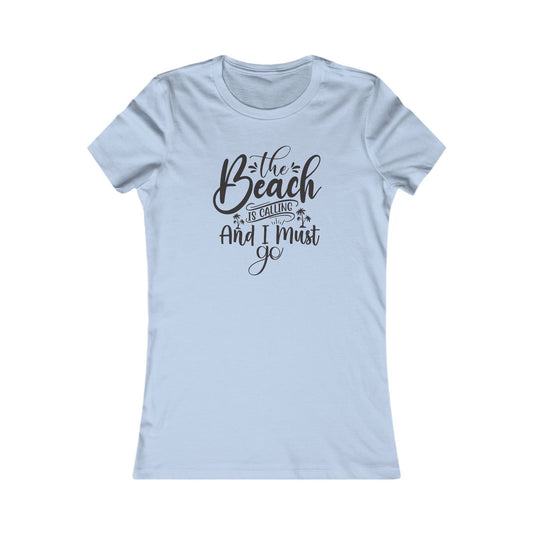 Beach Is Calling T-Shirt - Coastal Vibe Tee