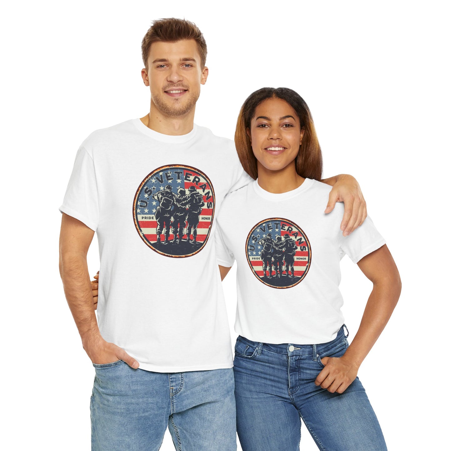 US Veterans Pride T-Shirt - Honor Graphic Tee