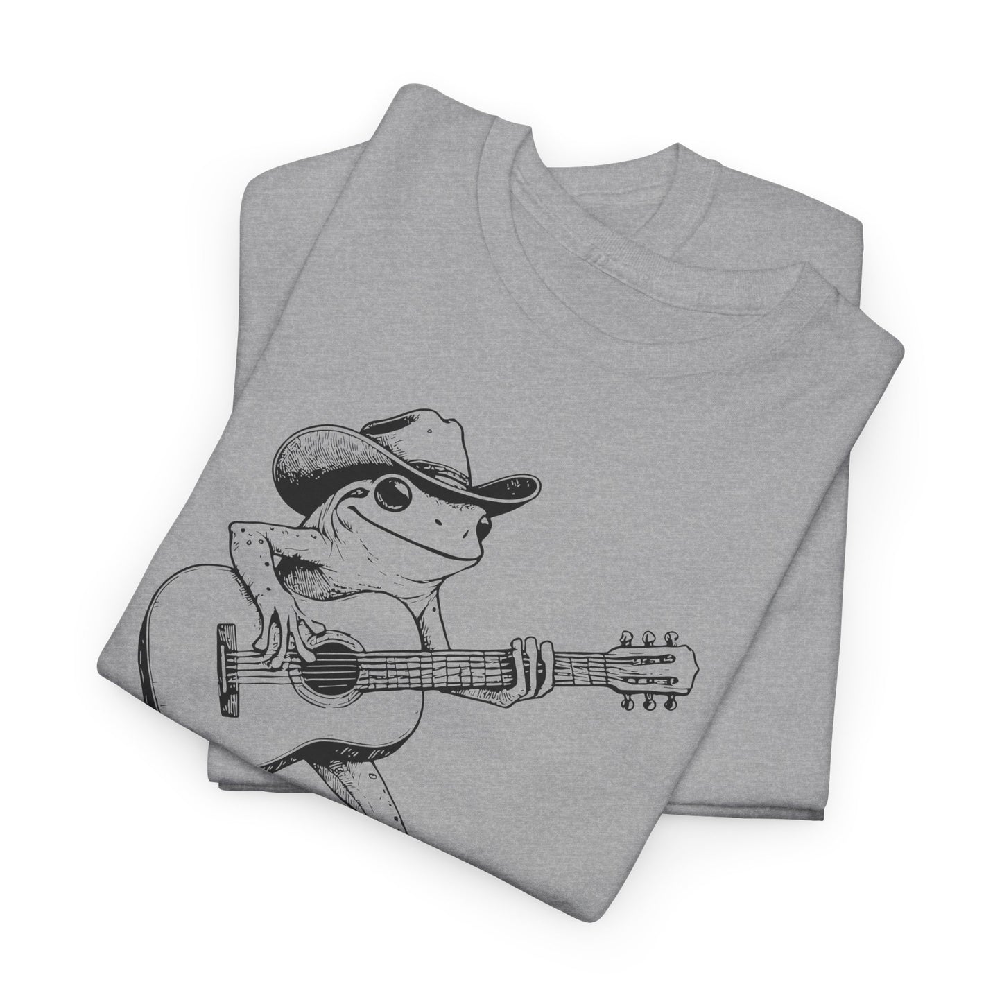 Croak & Roll Funny Frog T-Shirt