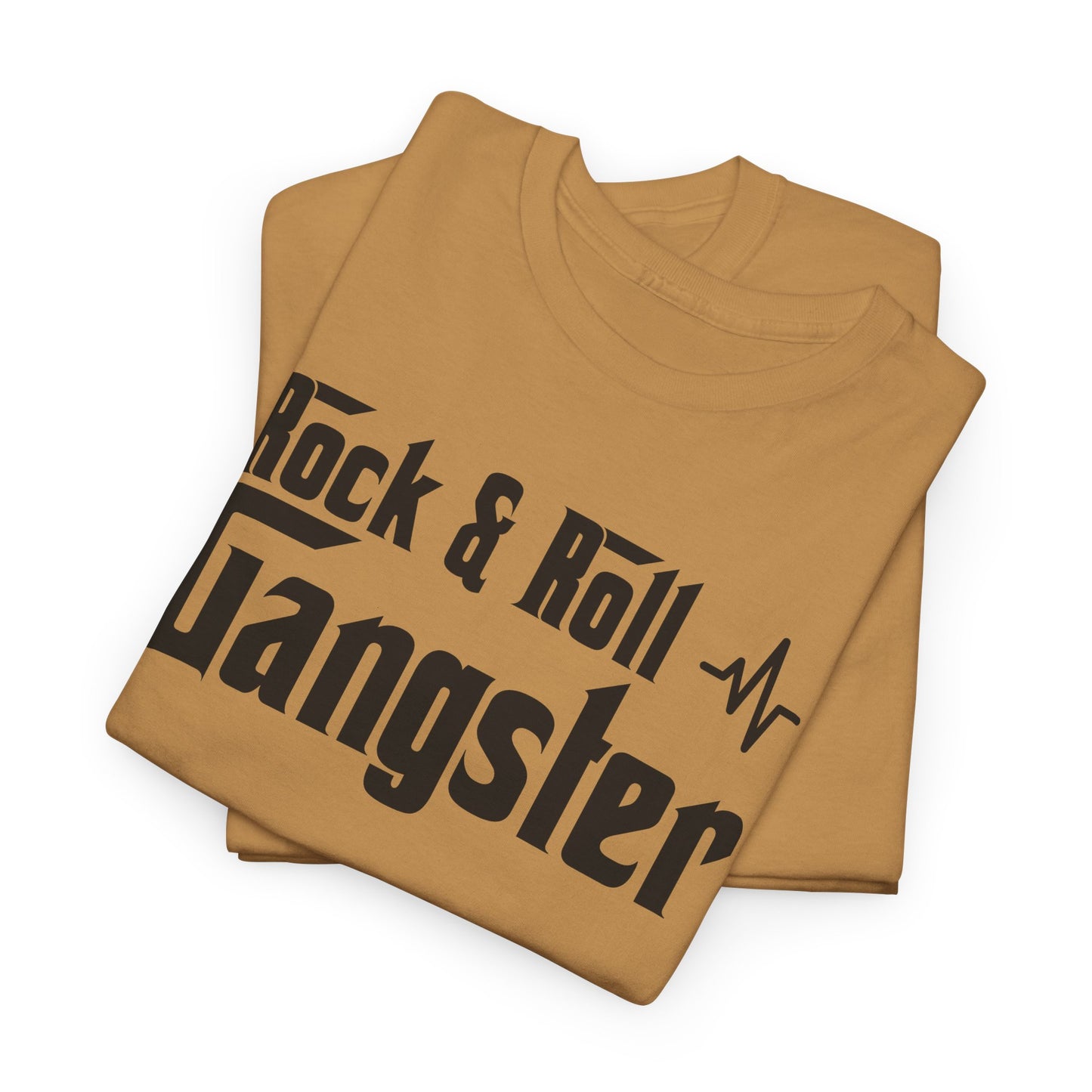 Rock and Roll Gangster T-Shirt - Bold Music Design