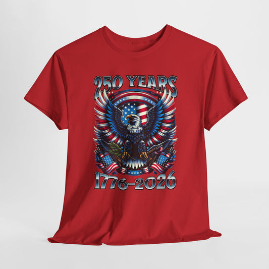 Patriotic Eagle T-Shirt - Celebrate 250 Years Tee