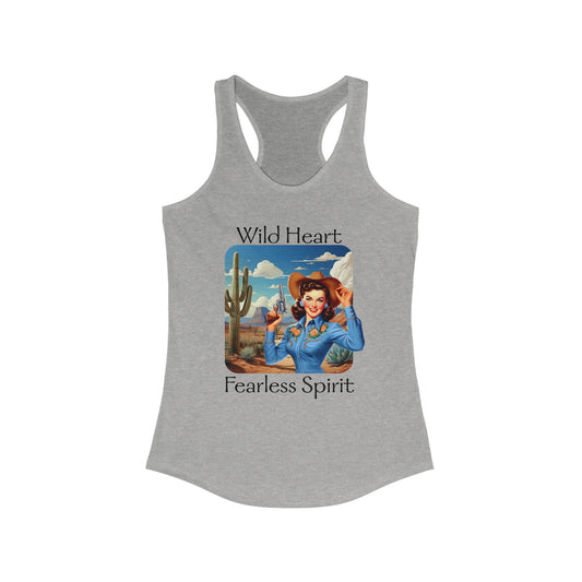 Wild Heart Fearless Spirit Cowgirl Tank Top