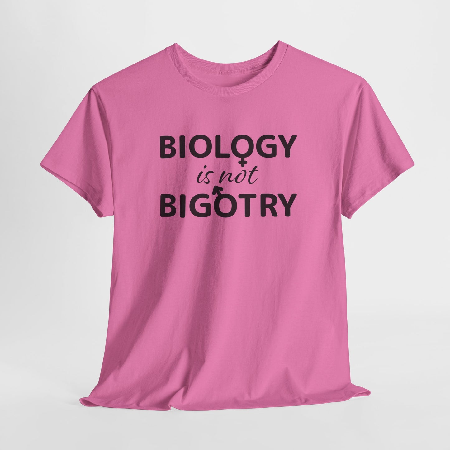 Biology Is Not Bigotry Graphic T-Shirt