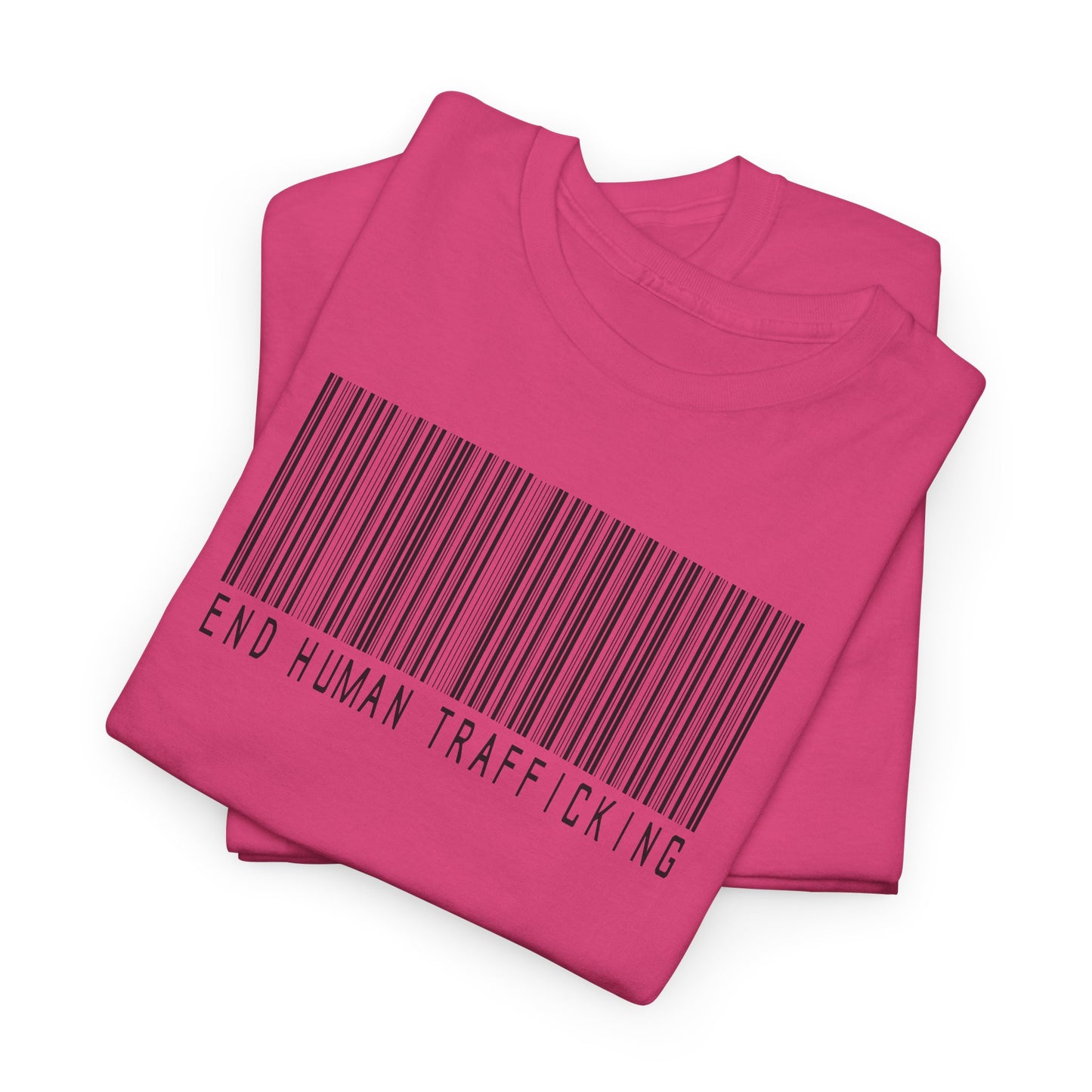 End Human Trafficking Barcode T-Shirt