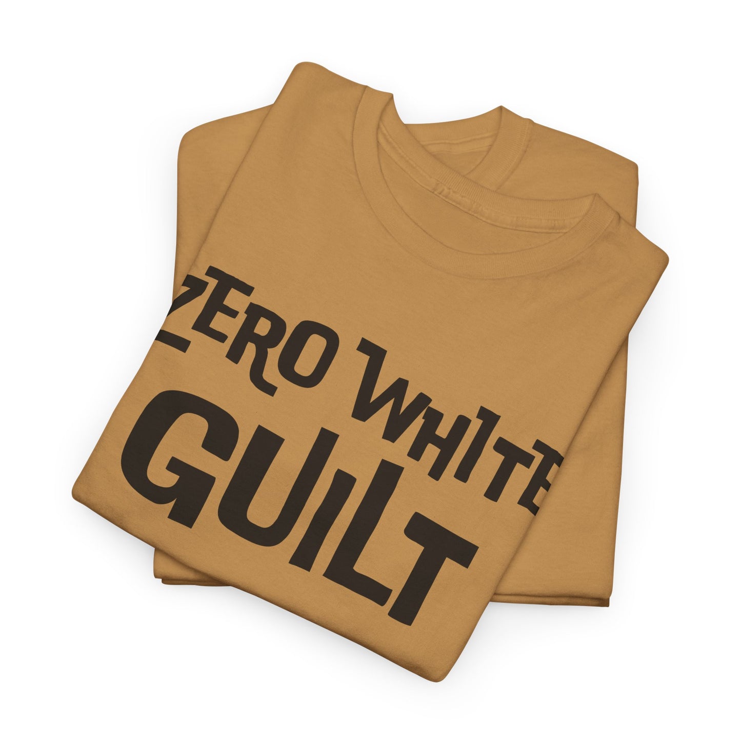 Zero White Guilt T-Shirt - Bold Stance Tee
