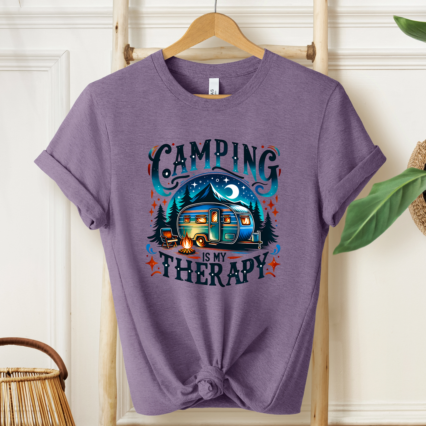 Camping Is My Therapy T-Shirt