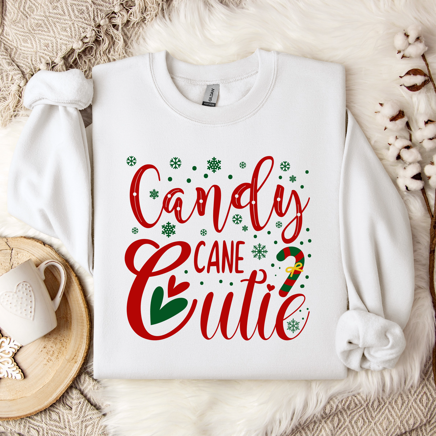 Candy Cane Cutie Christmas Sweatshirt