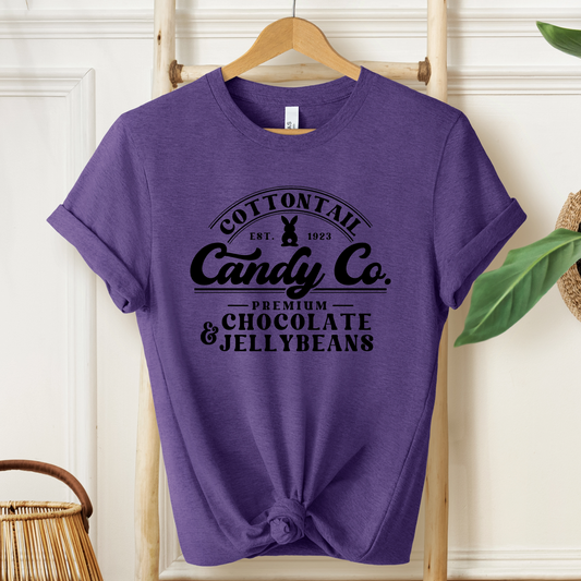 Cottontail Candy Co. T-Shirt - Chocolate Jelly Bean Graphic Tee