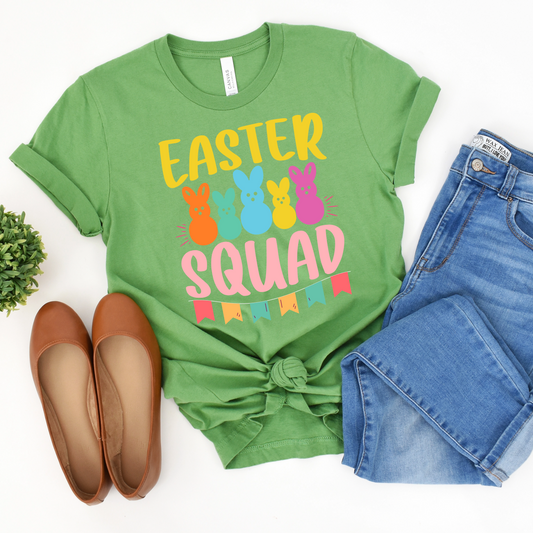 Easter Squad T-Shirt For Fun Bunny T Shirt For Egg Hunt TShirt