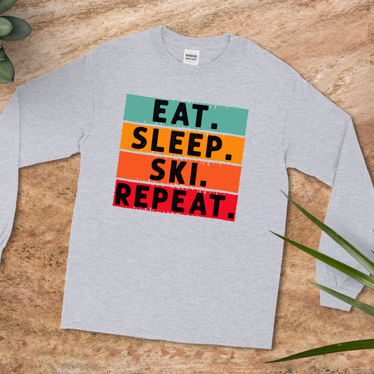 Eat Sleep Ski Repeat T-Shirt