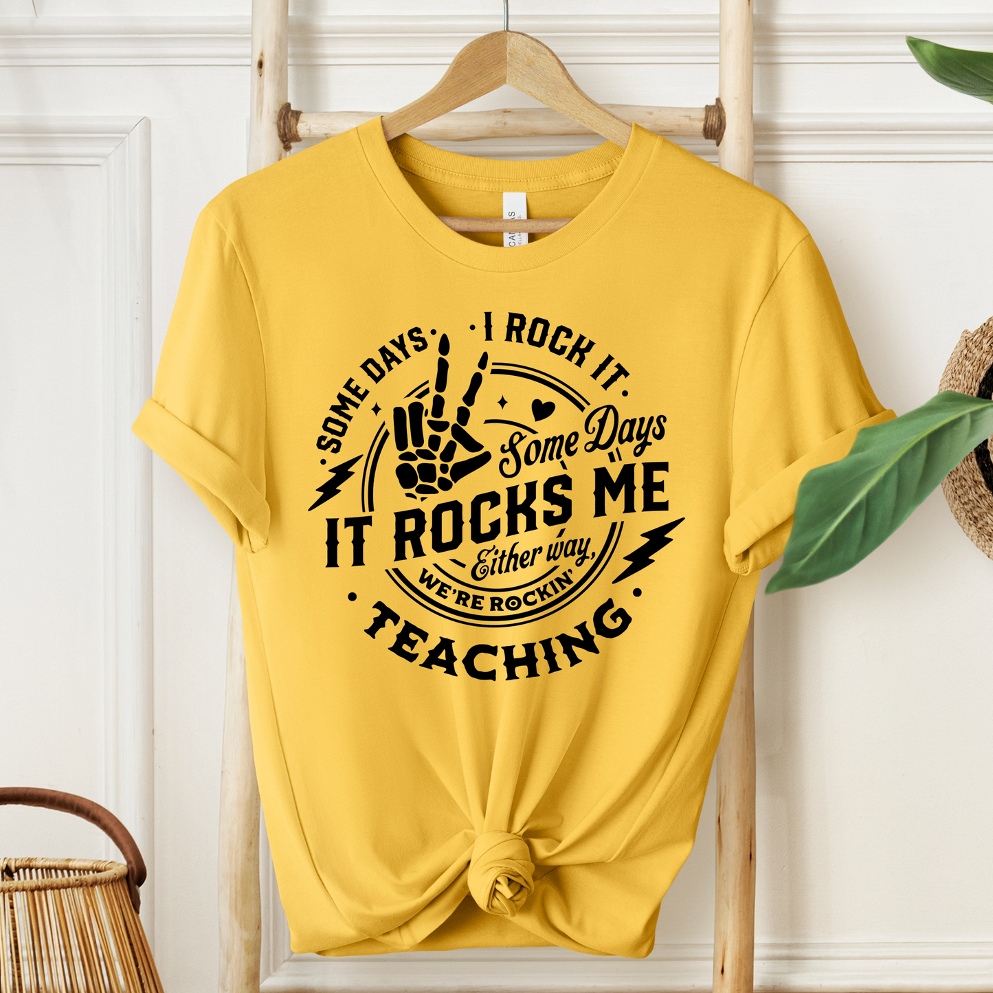 Rockin' Teaching T-Shirt - Teacher Graphic Tee