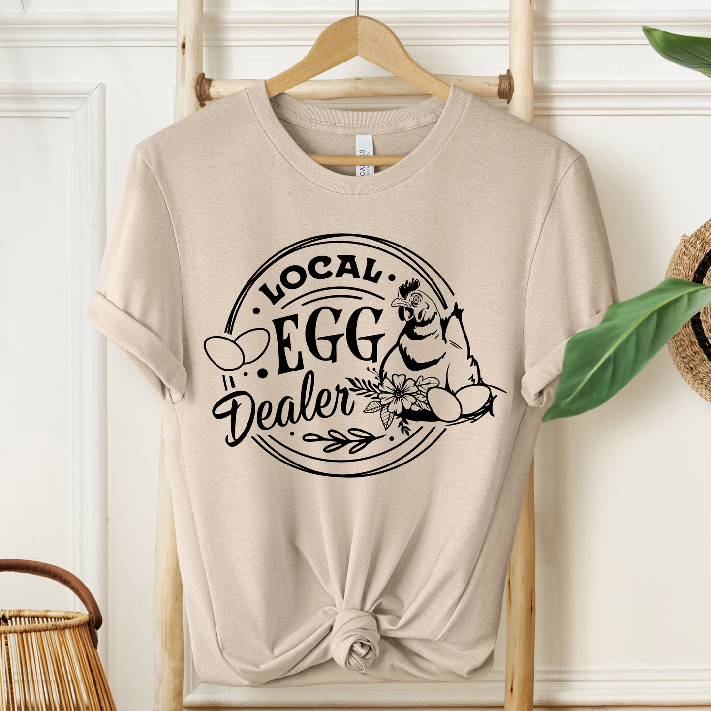 Local Egg Dealer T-Shirt - Funny Farm Tee