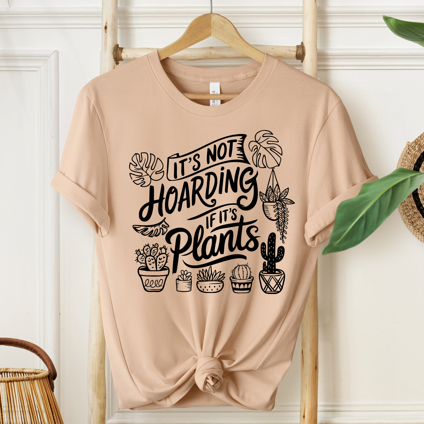 Plant Hoarder T-Shirt - Funny Graphic