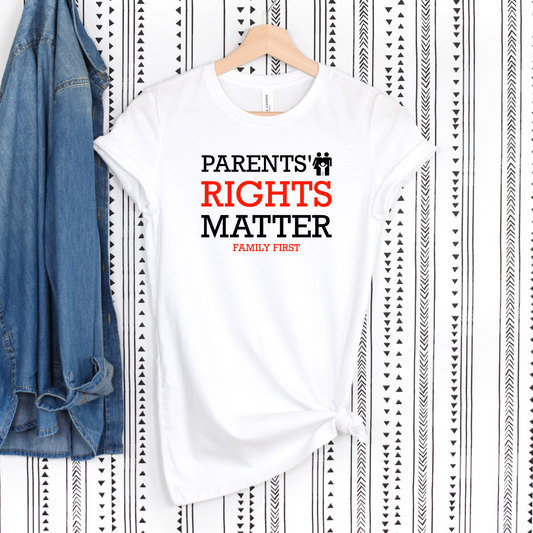 Family First Rights T-Shirt - Bold Activist Tee