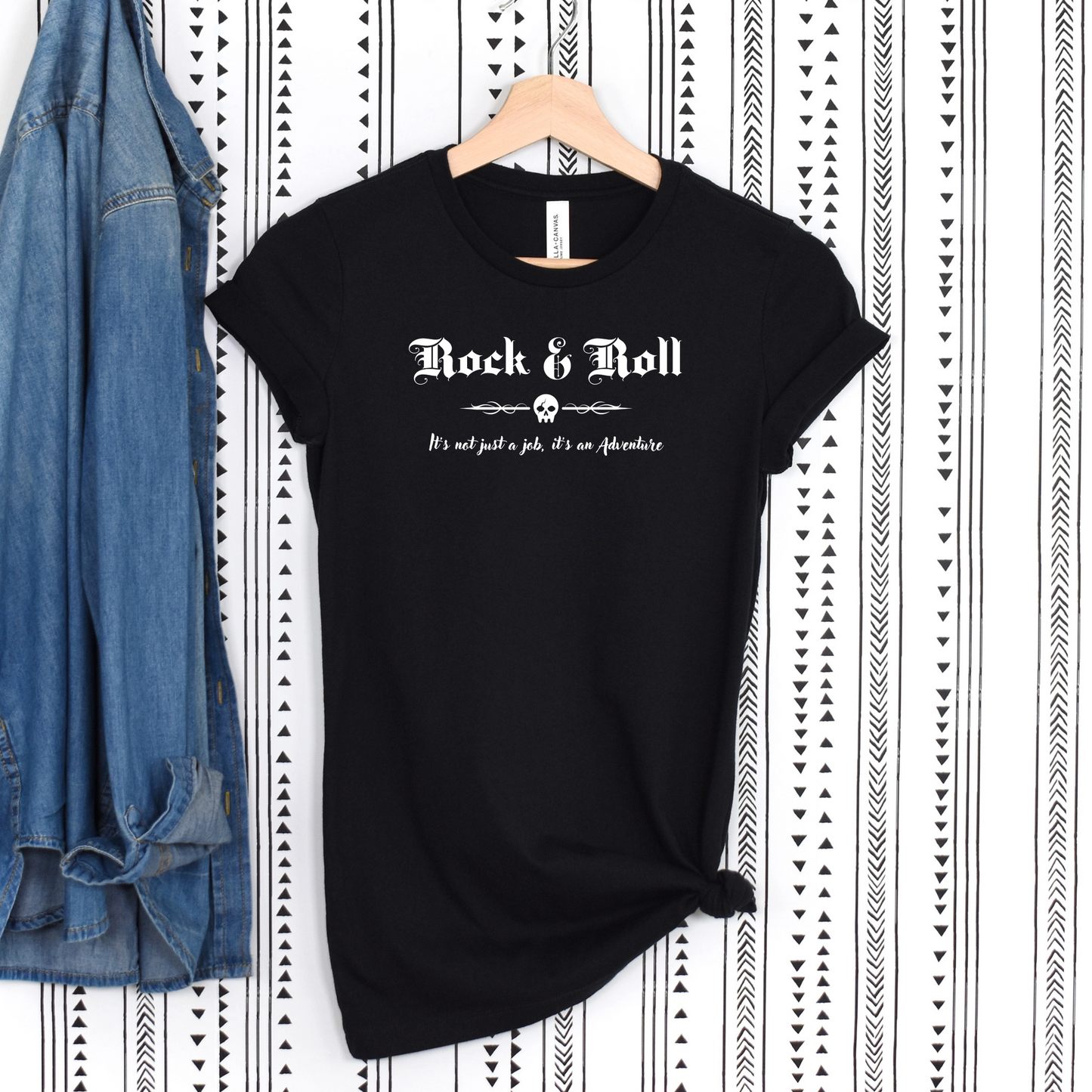 Rock 'n' Roll Adventure Tee - Ladies Music Vibe