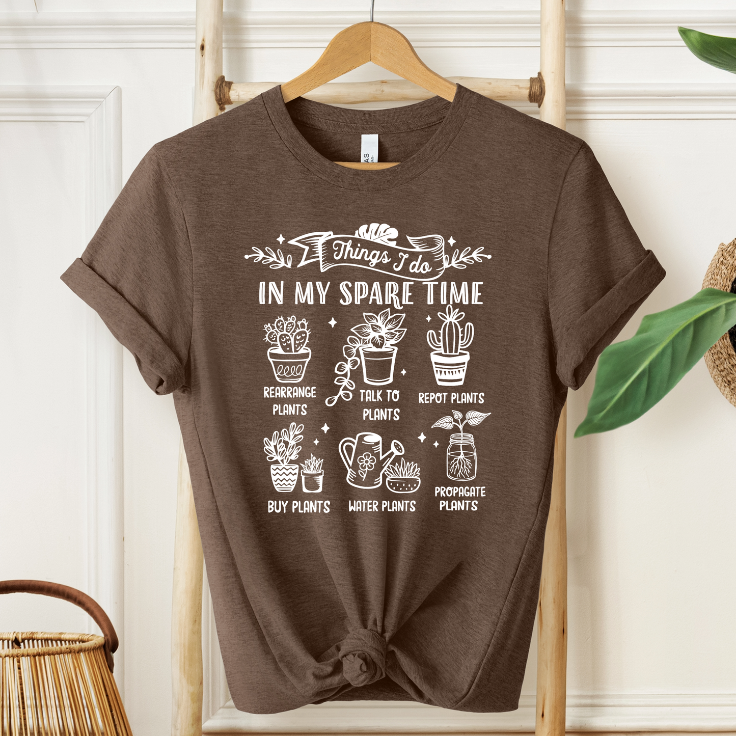 Plant Lover List T-Shirt - Funny Graphic