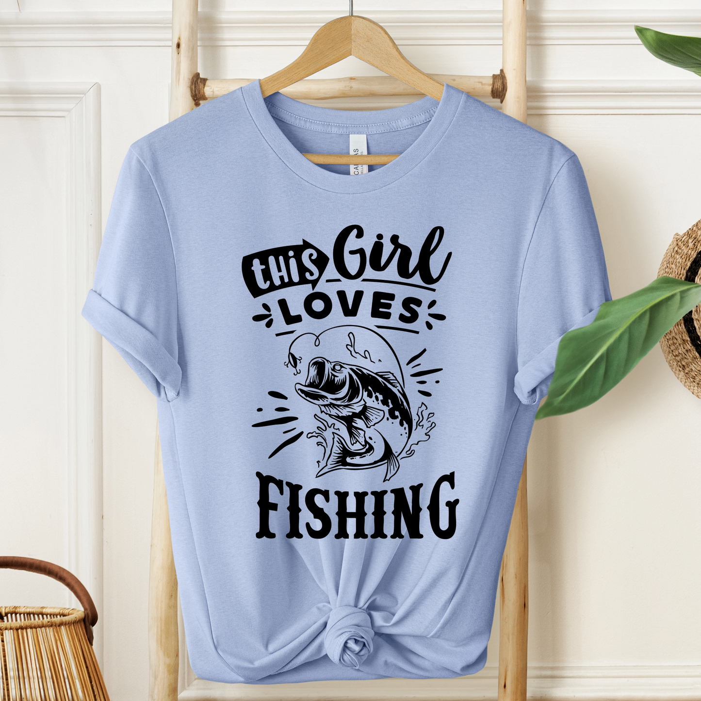 This Girl Loves Fishing T-Shirt