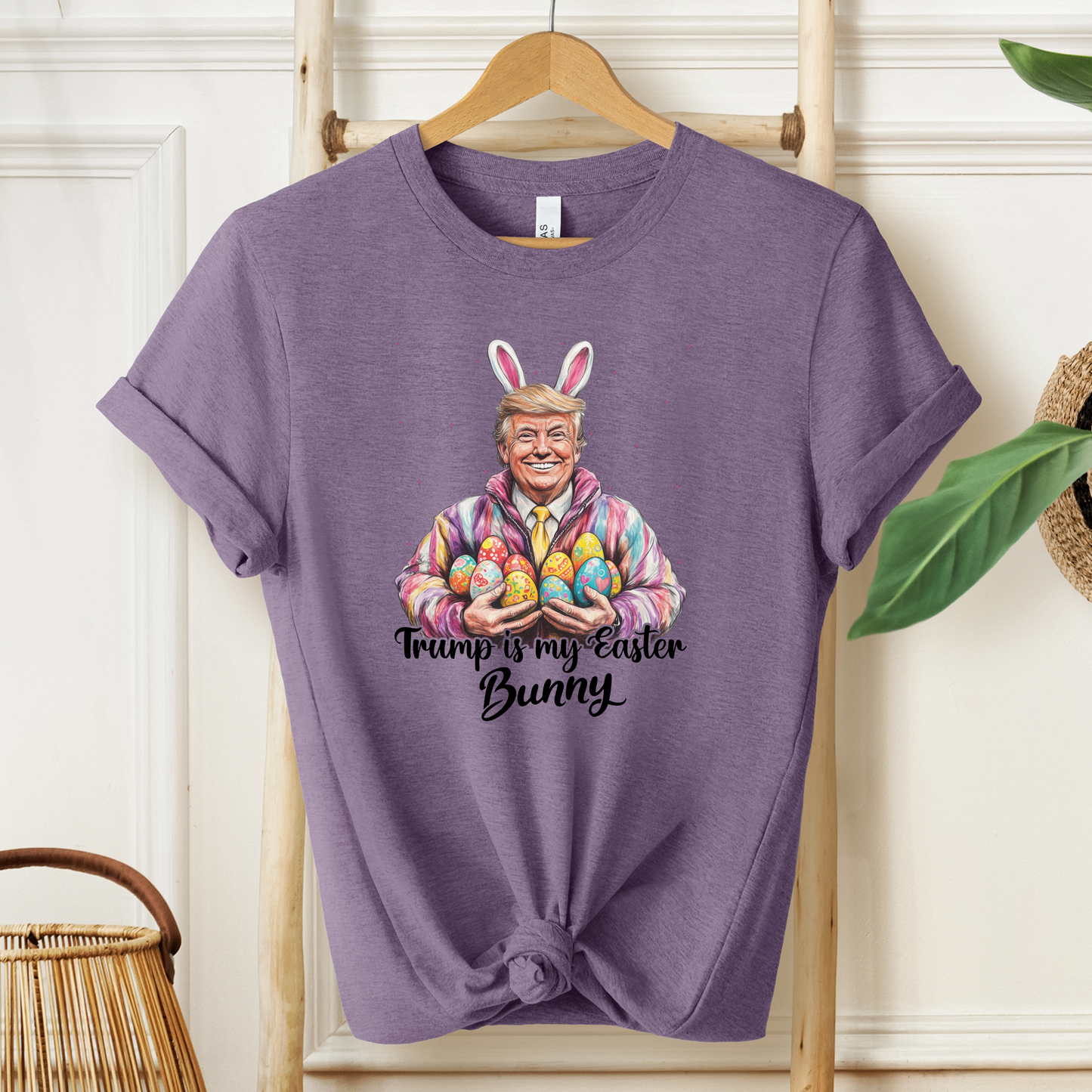 Trump Easter Bunny T-Shirt - Funny Political Graphic Tee