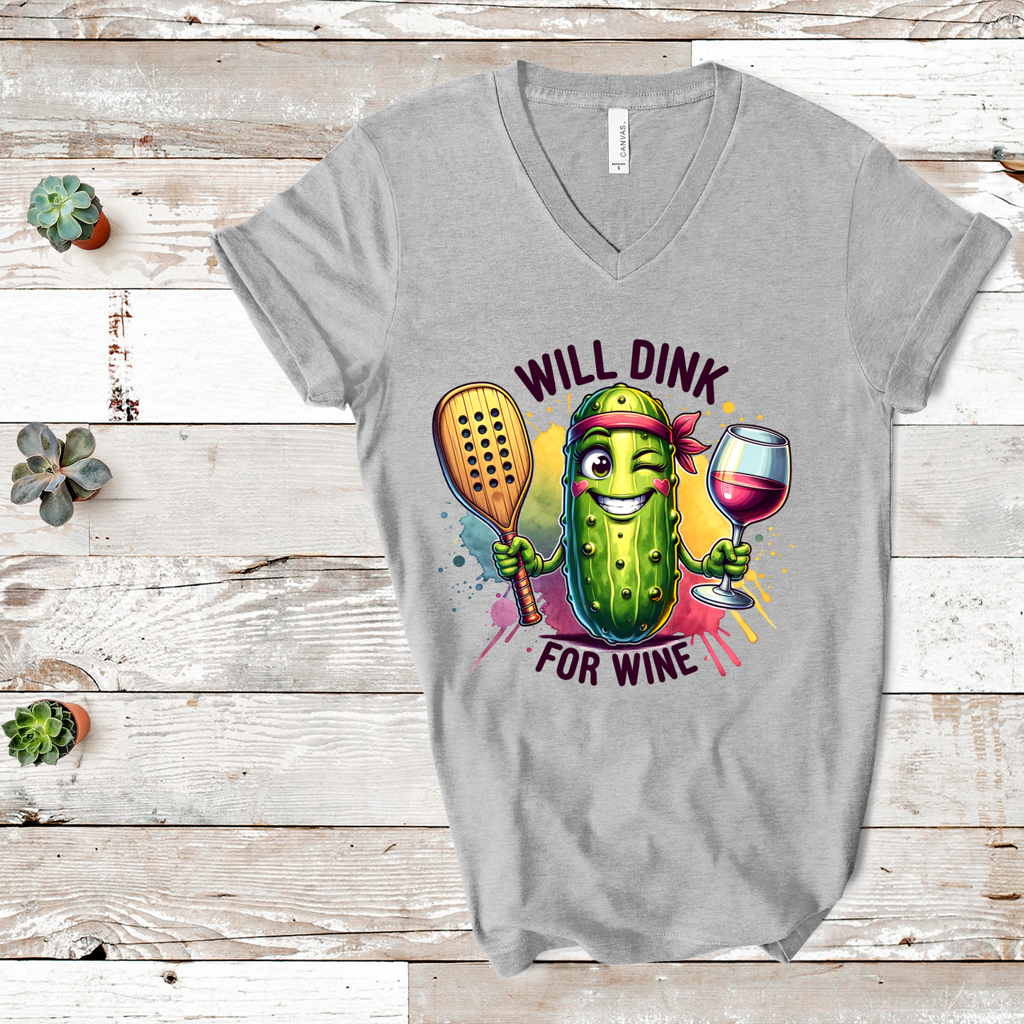 Will Dink For Wine Funny T-Shirt