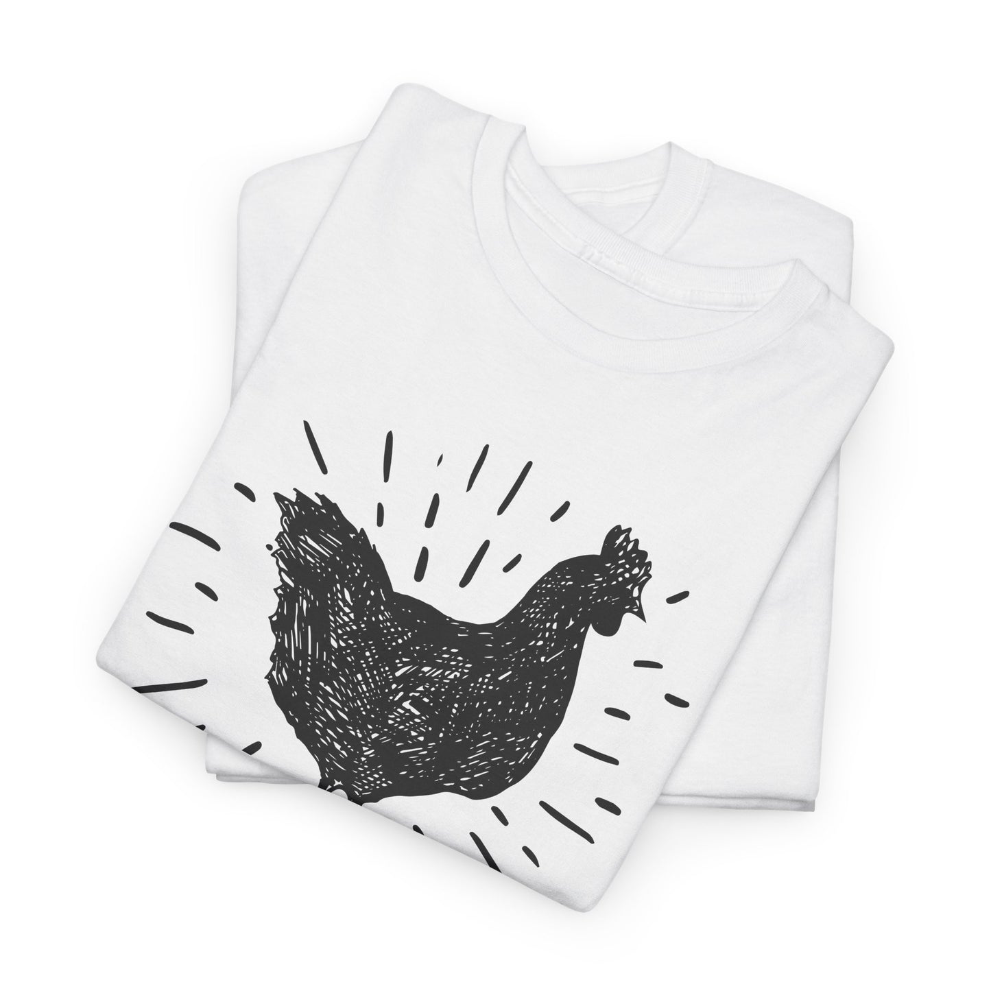 Funny Chicken T-Shirt For What The Cluck TShirt For Hen T Shirt For Farm Girl Shirt For Women T-Shirt For Chicken Owner Tee For Fun Chicken Gift