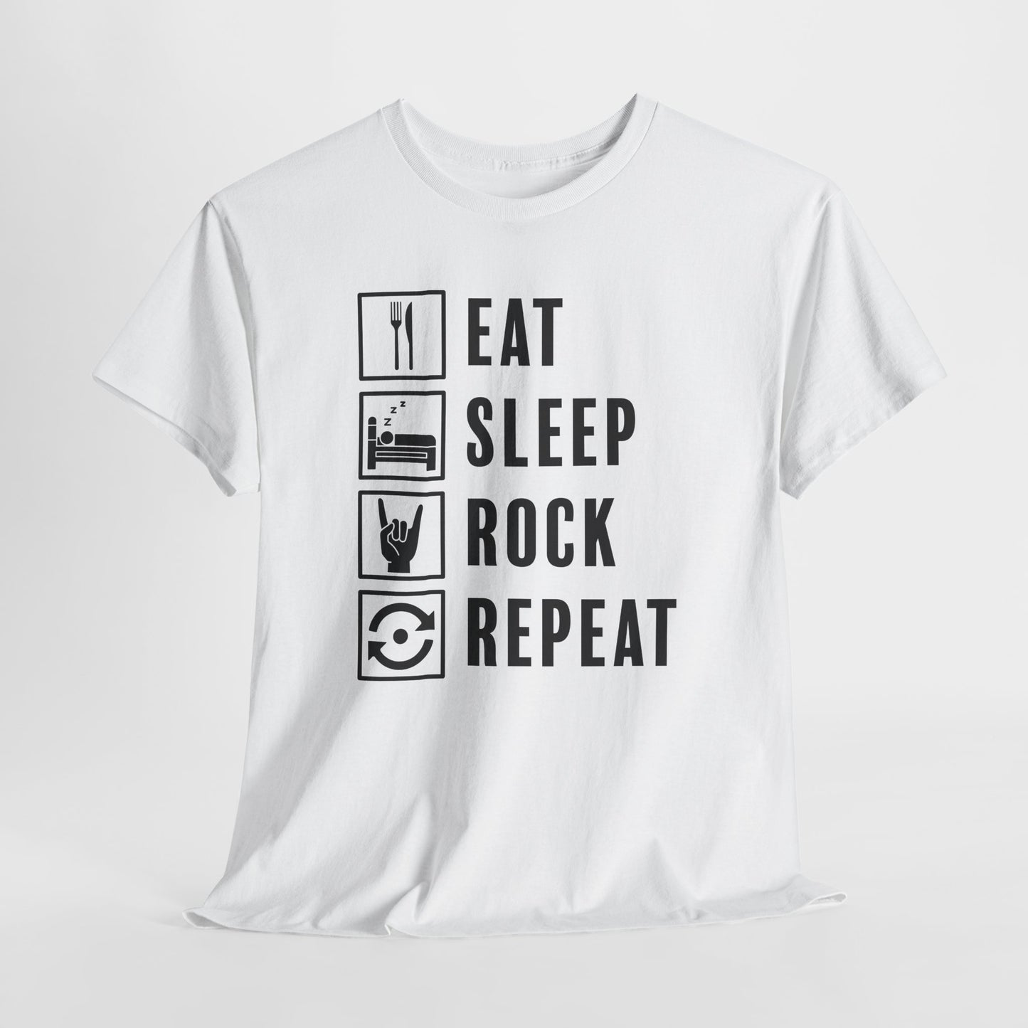 Rock Repeat T-Shirt For Music Lover T Shirt For Musician TShirt