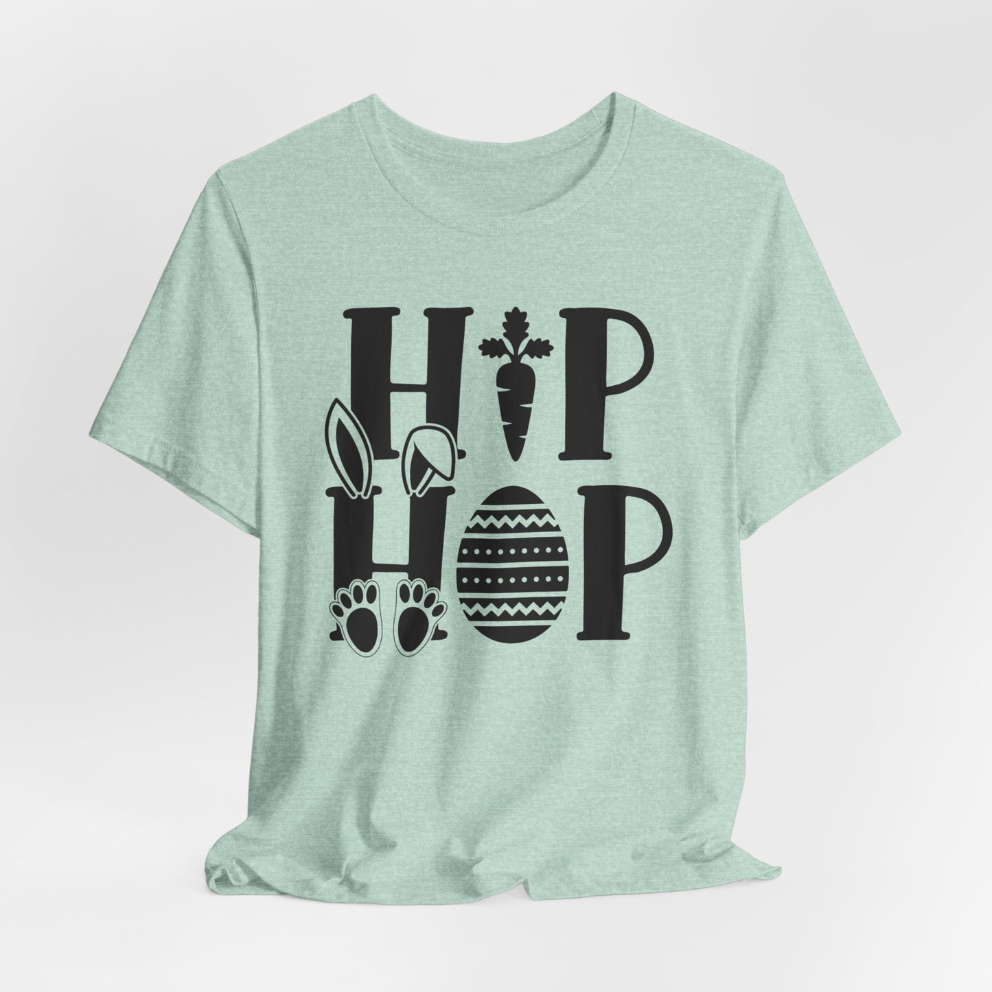 Hip Hop T-Shirt For Funny Easter T Shirt For Cute Bunny T Shirt