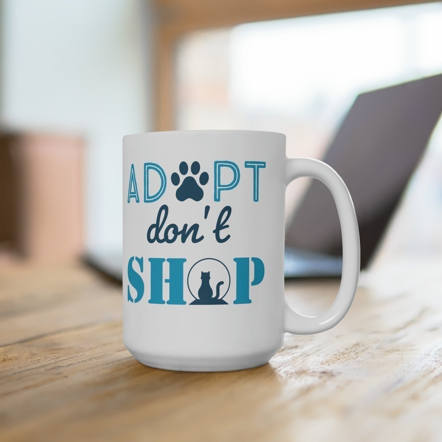 Pet Adoption Coffee Mug For Animal Lovers Hot Tea Cup For Animal Rescuer Gift