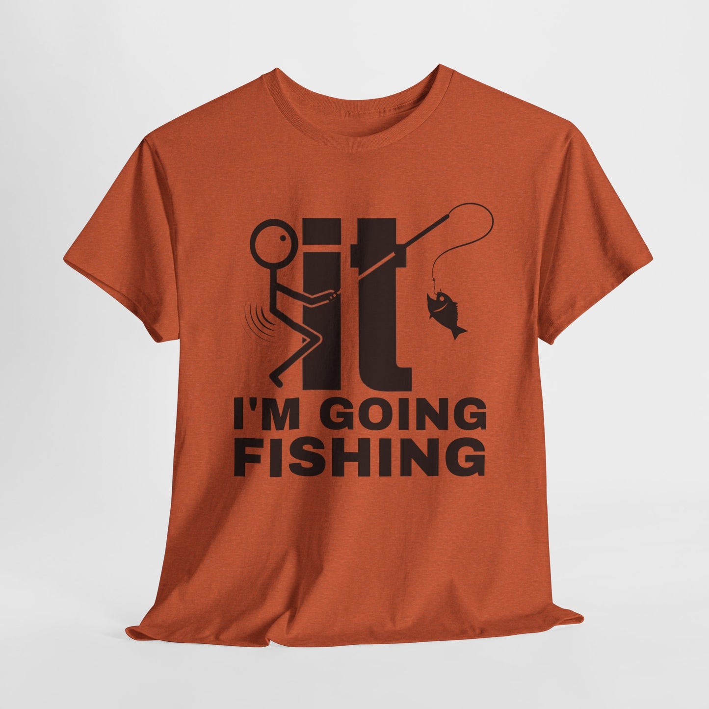 Funny Fishing T-Shirt For F It T Shirt For Graphic Stick Figure TShirt For Fisherman Gift